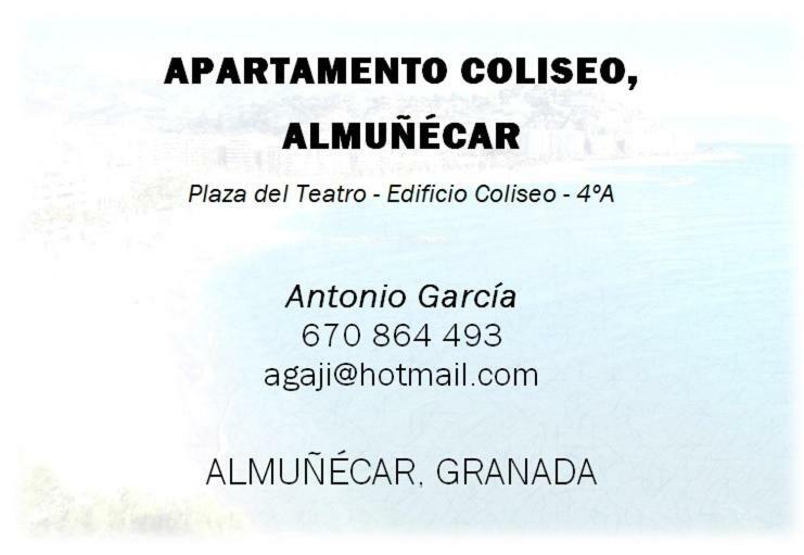 Apartamento Coliseo Almuñecar Exterior foto